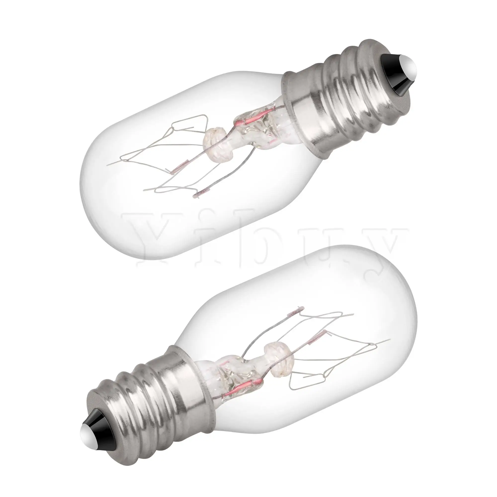 Metal Dryer Light Bulb Replacements WE05X20431 120V 10W E12 Set of 2 Silver
Metal Dryer Light Bulb Replacements WE05X20431 120V 10W E12 Set of 2 Silver