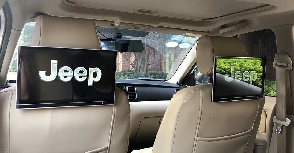12.5 Inch Android 9.0 Car Headrest Monitor For Jeep Renegade Compass Patriot Cherokee Wrangler Grand Rear Entertainment System
12.5 Inch Android 9.0 Car Headrest Monitor For Jeep Renegade Compass Patriot Cherokee Wrangler Grand Rear Entertainment System