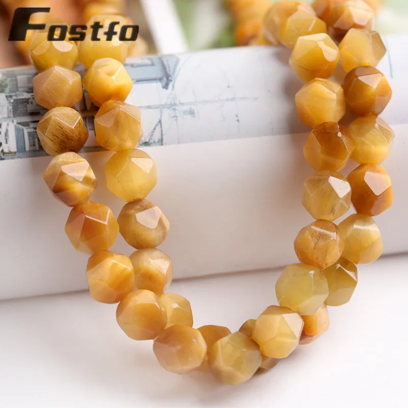 Natural Stone Faceted Golden Tiger Eye Beads Round Loose Beads For Jewelry Making 8mm 15inches DIY Bracelet
Natural Stone Faceted Golden Tiger Eye Beads Round Loose Beads For Jewelry Making 8mm 15inches DIY Bracelet