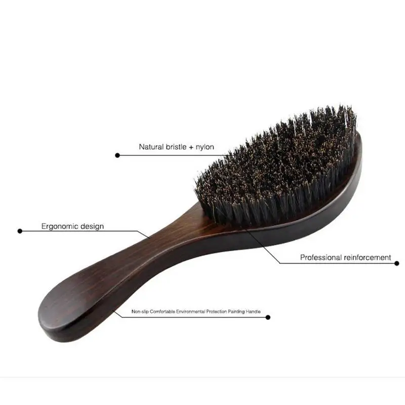 1pc Soft Boar Bristle Wood Beard Brush Men Mustache Hair Shaving Hairdresser Kit Beard Comb Comb Tool L9U1 
1pc Soft Boar Bristle Wood Beard Brush Men Mustache Hair Shaving Hairdresser Kit Beard Comb Comb Tool L9U1