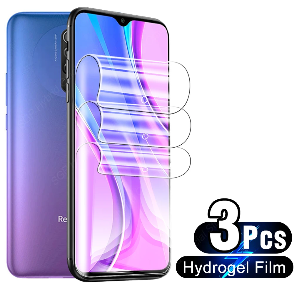 3 Pcs Full Glue Hydrogel Film Protective For Xiaomi Redmi 9 9A 9C NFC Screen & Back Protector On Redmi9 A C 9 Not Tempered Glass
3 Pcs Full Glue Hydrogel Film Protective For Xiaomi Redmi 9 9A 9C NFC Screen & Back Protector On Redmi9 A C 9 Not Tempered Glass
