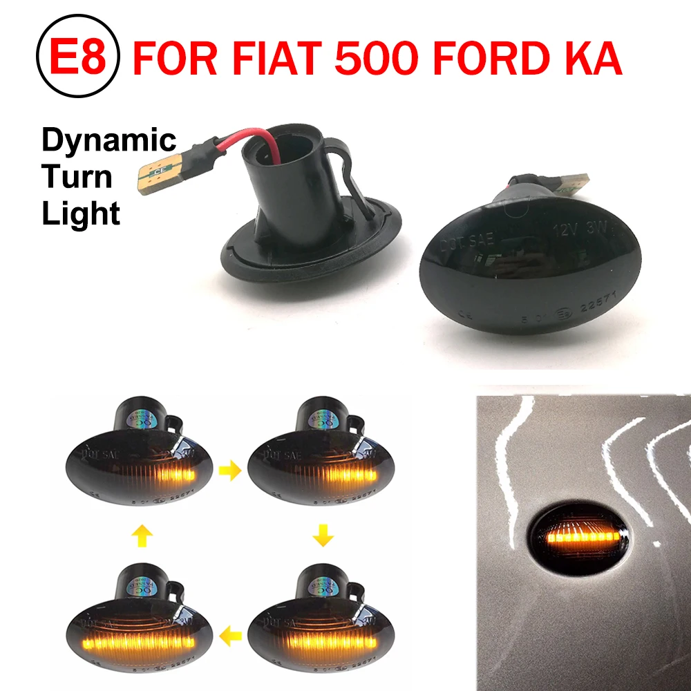 2X последовательный маркер для FIAT 4S 63 3P NUOVA 500 ABARTH Ford KA с Lancia YPSILON Maserati, светодиодный поворотный сигнал, босветильник
2X последовательный маркер для FIAT 4S 63 3P NUOVA 500 ABARTH Ford KA с Lancia YPSILON Maserati, светодиодный поворотный сигнал, босветильник