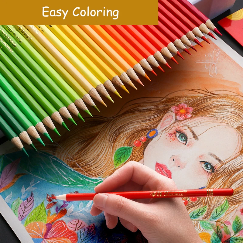 Water Soluble Watercolor Pencil 72/120/150/160/180 Oil Colored Pencils Professional Artist Painting Sketching Kids Art Supplies
Water Soluble Watercolor Pencil 72/120/150/160/180 Oil Colored Pencils Professional Artist Painting Sketching Kids Art Supplies