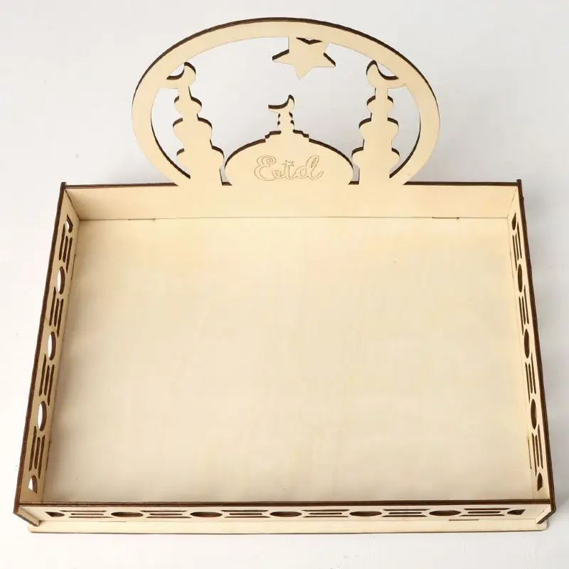 Rustic Wooden Eid Mubarak Ramadan Party Food Serving Tableware Dessert Pastry Tray Display Holder Decoration Ornament 69HF
Rustic Wooden Eid Mubarak Ramadan Party Food Serving Tableware Dessert Pastry Tray Display Holder Decoration Ornament 69HF