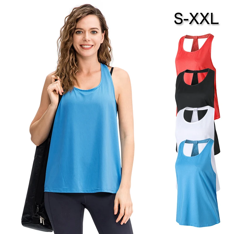 Sport Tank Tops For Women Gym Vest Top Sleeveless Racerback Yoga Vest Athletic Fitness Tank Tops Running workout Yoga T-Shirts
Sport Tank Tops For Women Gym Vest Top Sleeveless Racerback Yoga Vest Athletic Fitness Tank Tops Running workout Yoga T-Shirts
