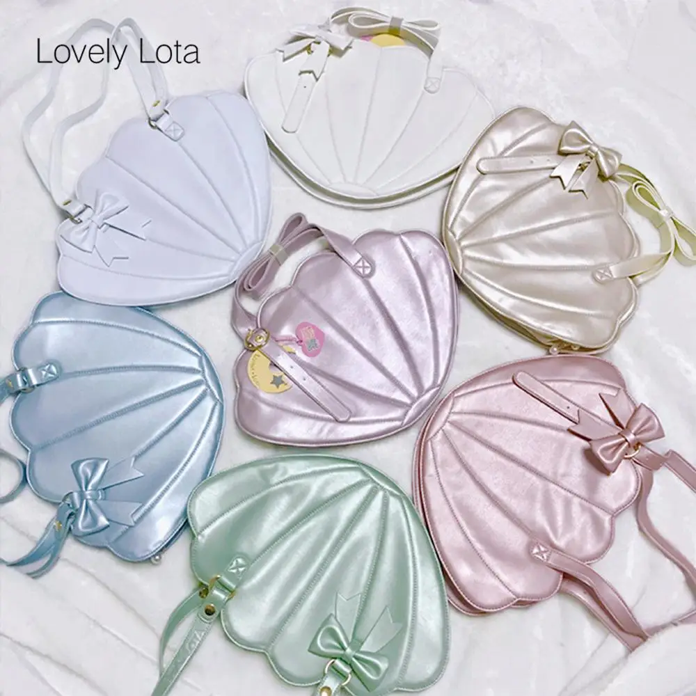 Large shell lolita bag girl bag small shoulder bow shell women bag sweet lolita backpack vintage cute bowknot love kawaii girl
Large shell lolita bag girl bag small shoulder bow shell women bag sweet lolita backpack vintage cute bowknot love kawaii girl