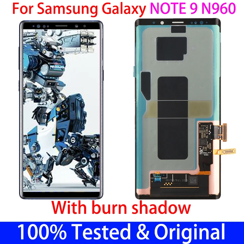 Оригинальный сенсорный ЖК-экран NOTE9 N960 Burn Shadow Amoled для Samsung Galaxy Note 9 N960, дигитайзер, запасные части, дисплей с рамкой
Оригинальный сенсорный ЖК-экран NOTE9 N960 Burn Shadow Amoled для Samsung Galaxy Note 9 N960, дигитайзер, запасные части, дисплей с рамкой