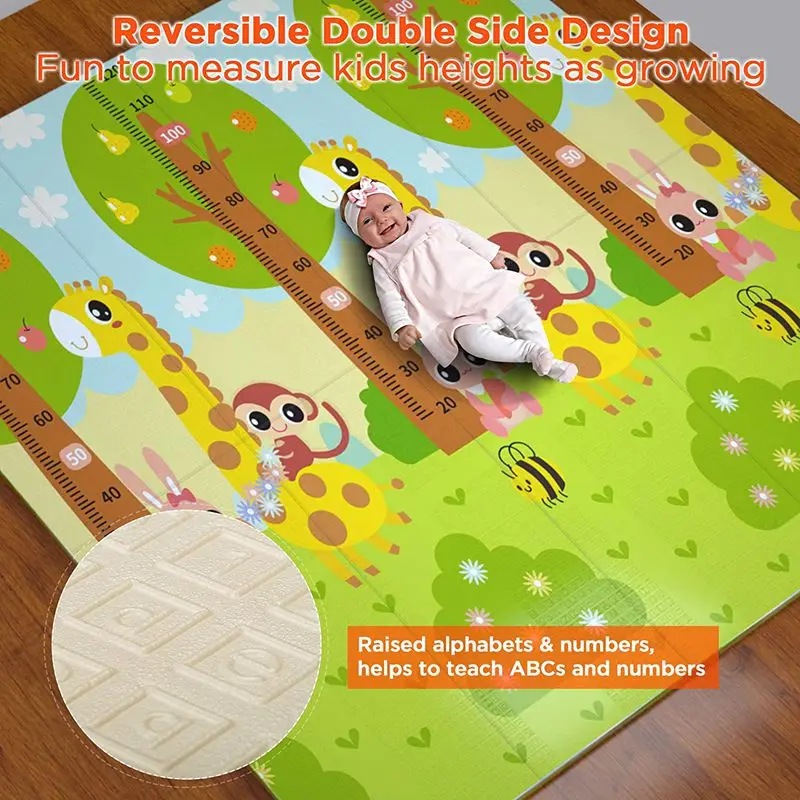 Playmat Baby Foldable 1cm Thickness Crawling Pad XPE Foam Educational Toys Kids Rug Developing Mats For Toddler Games Activity
Playmat Baby Foldable 1cm Thickness Crawling Pad XPE Foam Educational Toys Kids Rug Developing Mats For Toddler Games Activity
