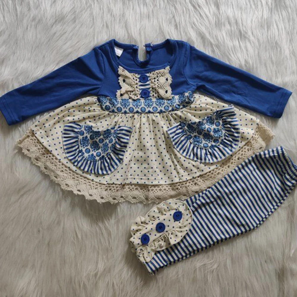 Комплекты для девочек, детская одежда на осень и зиму, дизайнерские наряды для девочек, кружевная детская одежда в горошек и полоску с двумя ... 
Комплекты для девочек, детская одежда на осень и зиму, дизайнерские наряды для девочек, кружевная детская одежда в горошек и полоску с двумя ...