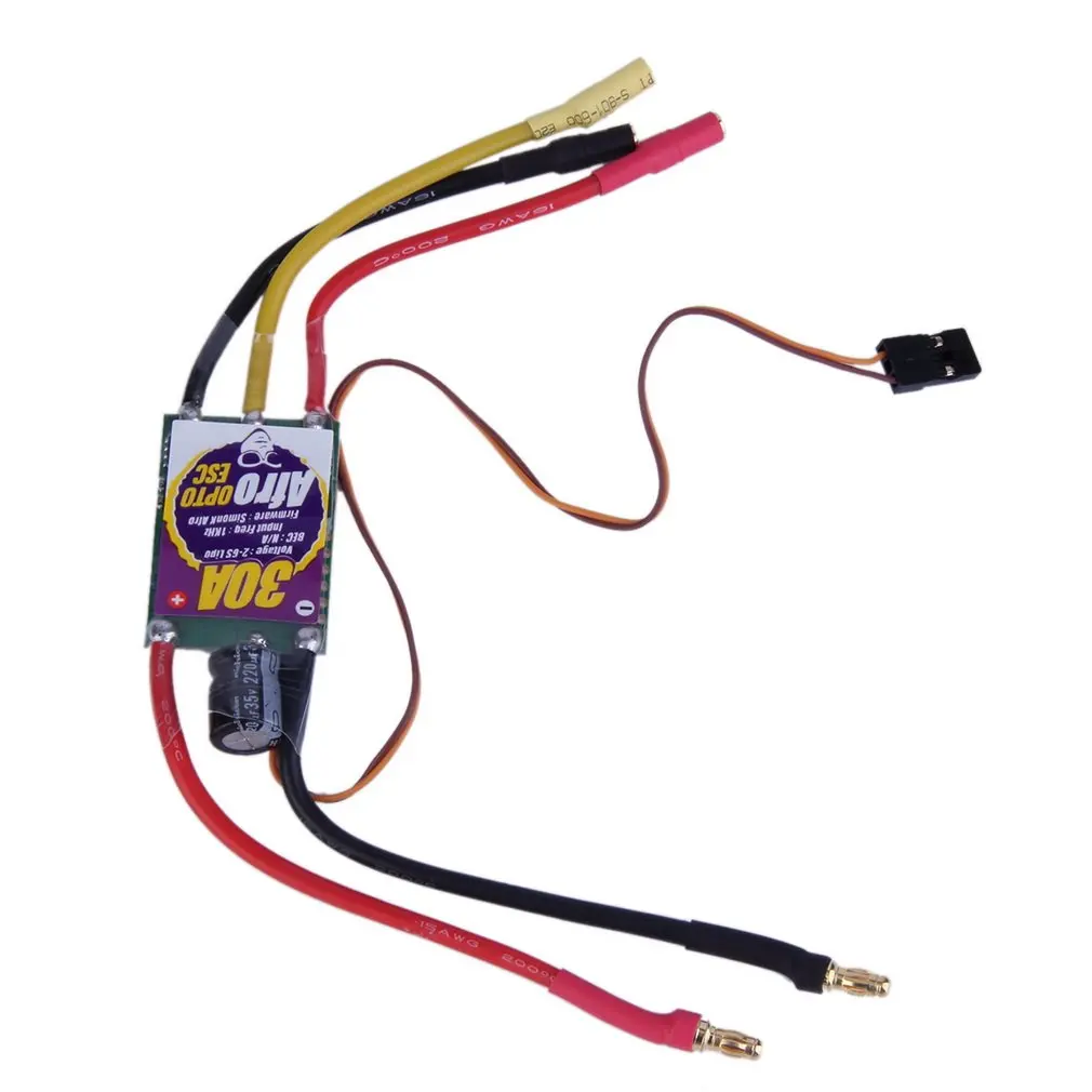 30A 2S-6S ESC электрический контроль скорости для радиоуправляемых квадрокоптеров мультикоптеров
30A 2S-6S ESC электрический контроль скорости для радиоуправляемых квадрокоптеров мультикоптеров