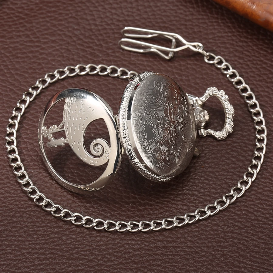 Luxury Golden Tim Burton The Nightmare Before Christmas Luminous LED Quartz Pocket Watch Fashion Casual Flash Pocket Watch Gifts
Luxury Golden Tim Burton The Nightmare Before Christmas Luminous LED Quartz Pocket Watch Fashion Casual Flash Pocket Watch Gifts