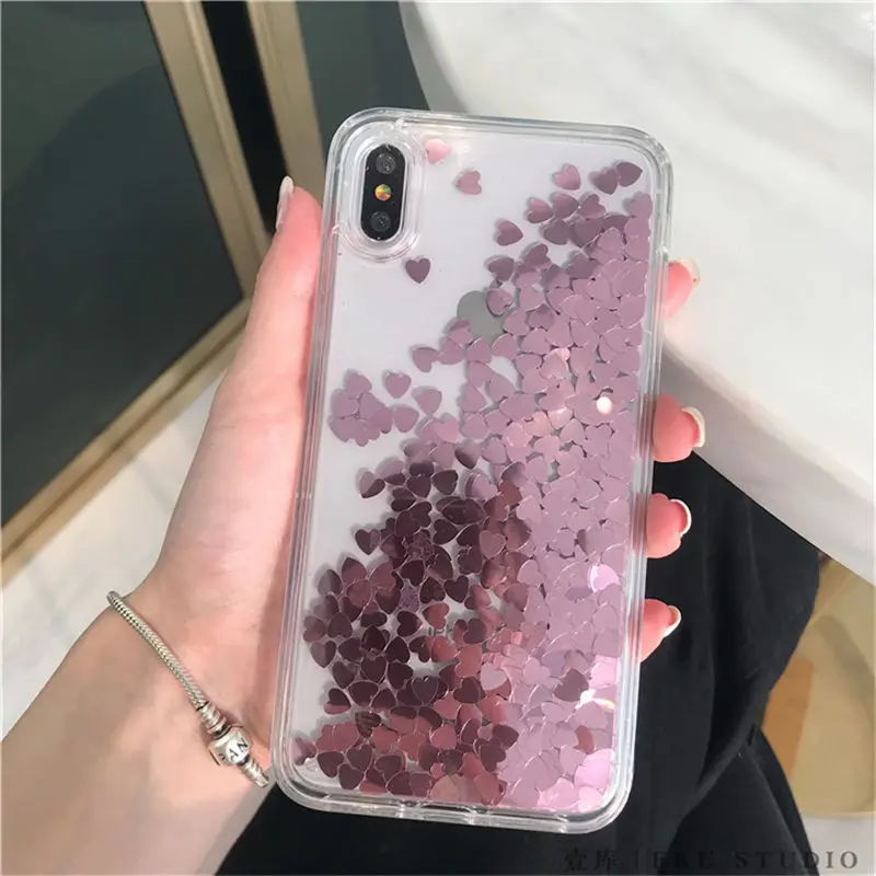 Glitter Love Heart Sequins Quicksand Phone Case For iPhone 12 11Pro Max XR XS Max X 8 7 6S Plus Dynamic Liquid Case For 11 11Pro
Glitter Love Heart Sequins Quicksand Phone Case For iPhone 12 11Pro Max XR XS Max X 8 7 6S Plus Dynamic Liquid Case For 11 11Pro