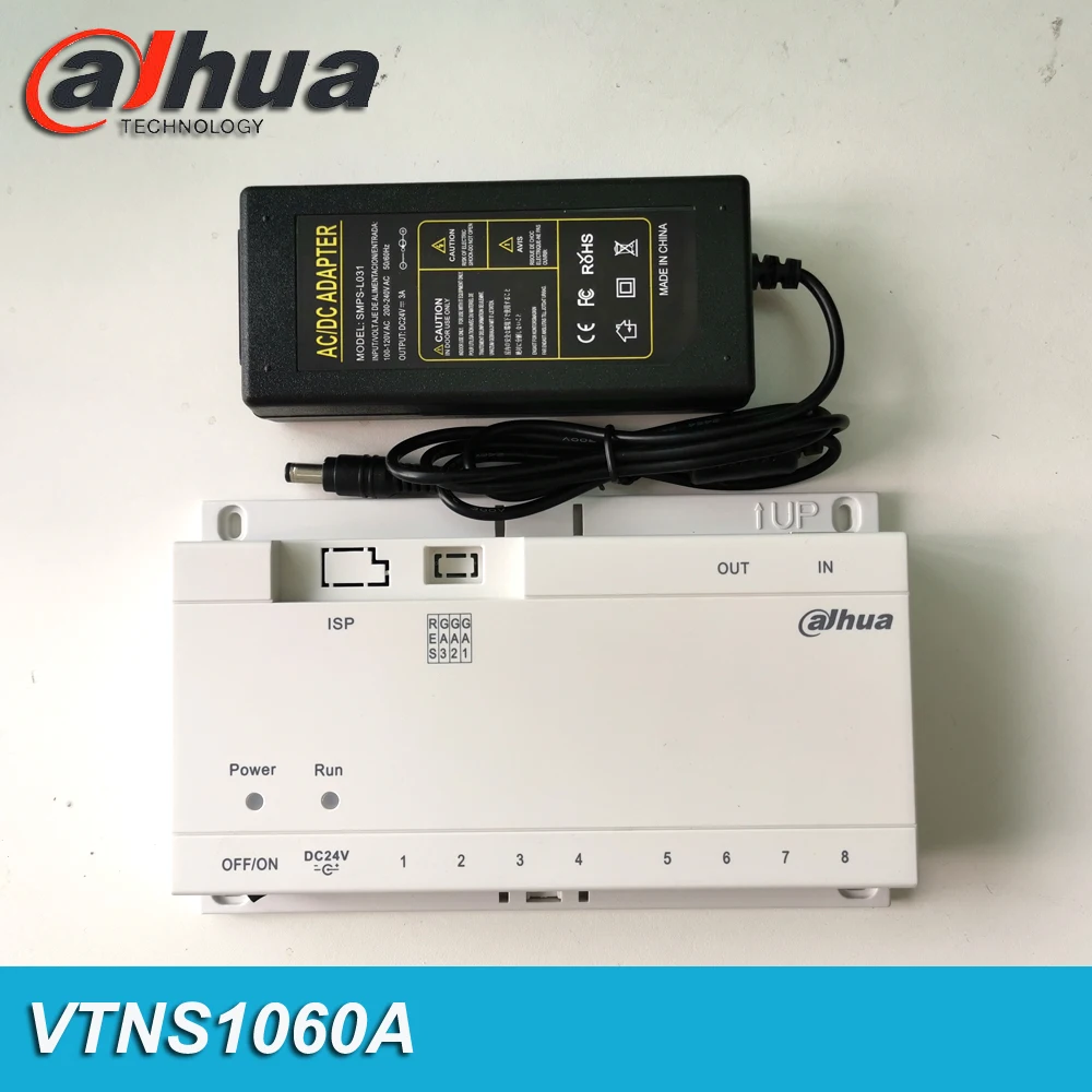 Dahua Original English Version VTNS1060A Video Intercom POE Switch for IP System
Dahua Original English Version VTNS1060A Video Intercom POE Switch for IP System