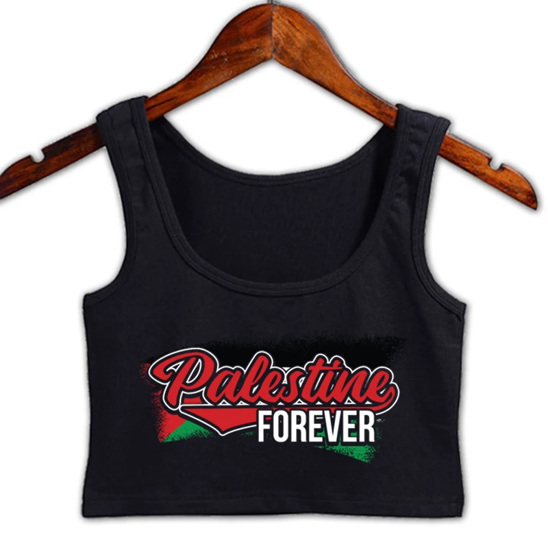 Palestine Forever Crop Top Top Famous Size S-2xl Personalized Cool New Style Female Summer Vest
Palestine Forever Crop Top Top Famous Size S-2xl Personalized Cool New Style Female Summer Vest