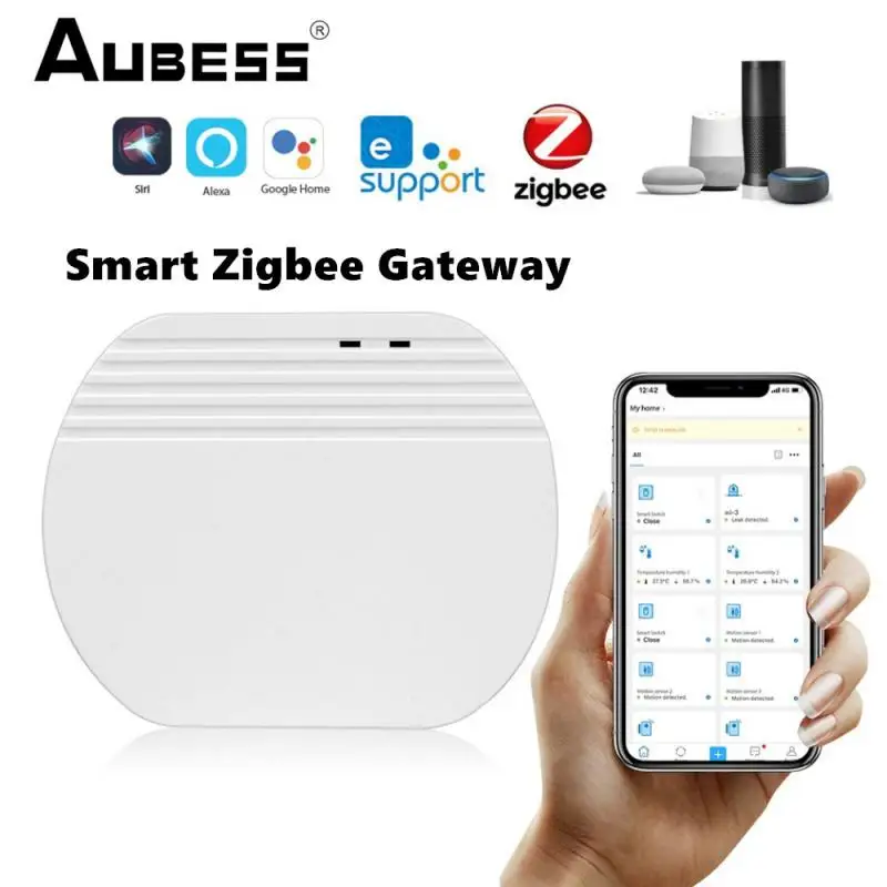 Aubess Zigbee Wireless Gateway Smart Home Hub Remote Control Zigbee Devices Via EWelink APP Home Bridge Works With Smart Home
Aubess Zigbee Wireless Gateway Smart Home Hub Remote Control Zigbee Devices Via EWelink APP Home Bridge Works With Smart Home