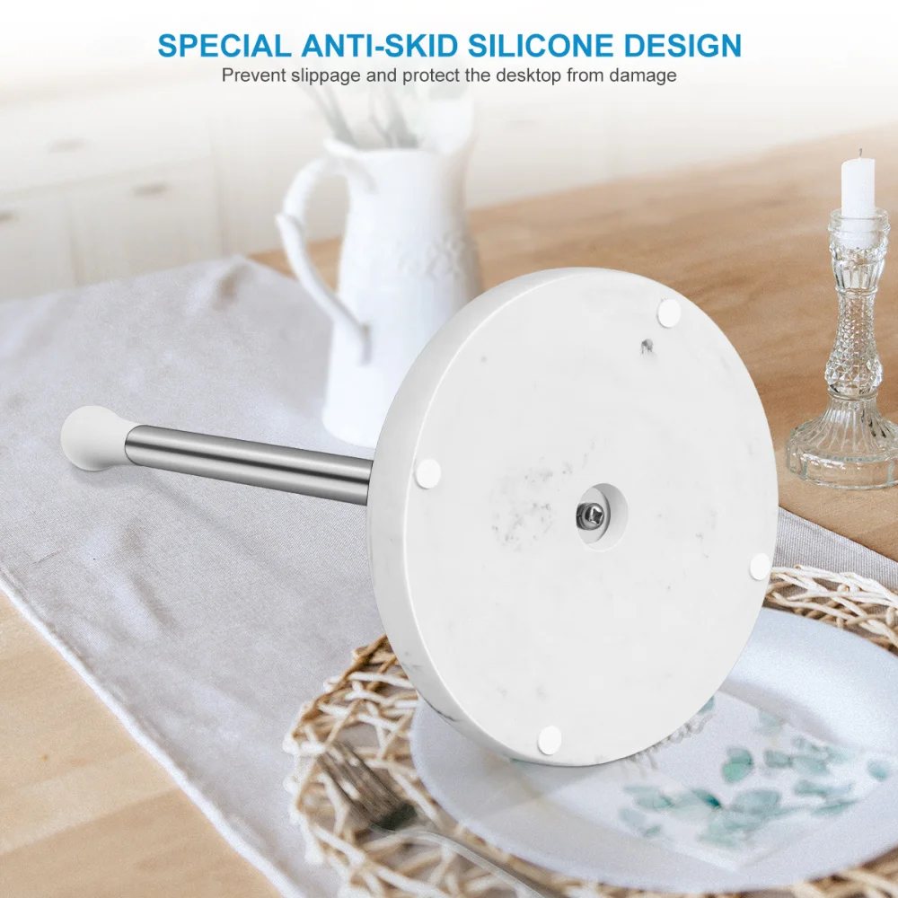 HOMEMAXS Stainless Steel Resin Paper Towel Holder Standing Tissue Rack for Home Kitchen Living Room (Marbling Pattern)
HOMEMAXS Stainless Steel Resin Paper Towel Holder Standing Tissue Rack for Home Kitchen Living Room (Marbling Pattern)