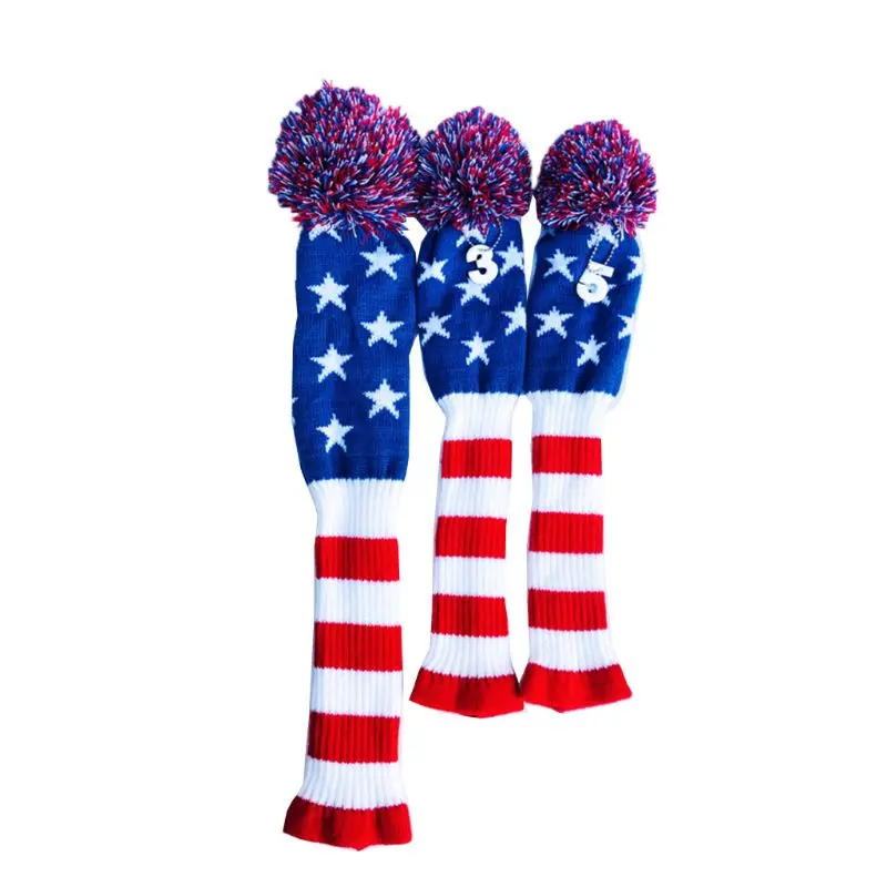 Vintage Golf Club Headcover Driver Cover Three-piece Knit Fit for Driver Fairway R58B
Vintage Golf Club Headcover Driver Cover Three-piece Knit Fit for Driver Fairway R58B