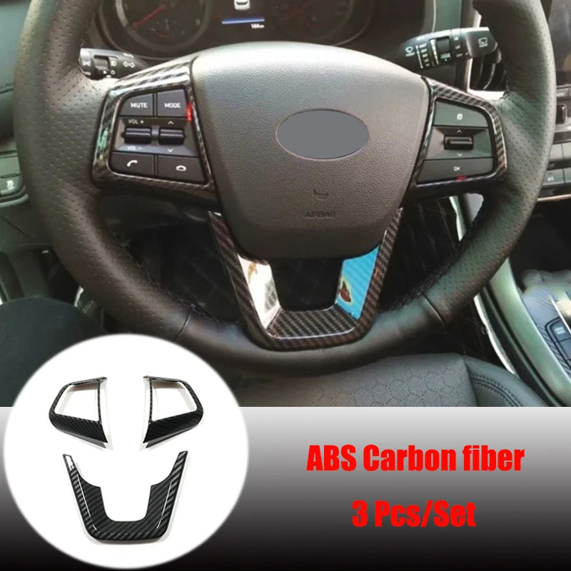 ABS Carbon fiber For Hyundai Creta IX25 2015-2018 Accessories Car Steering Wheel Decoration Buttons Cover Trim interior Styling
ABS Carbon fiber For Hyundai Creta IX25 2015-2018 Accessories Car Steering Wheel Decoration Buttons Cover Trim interior Styling