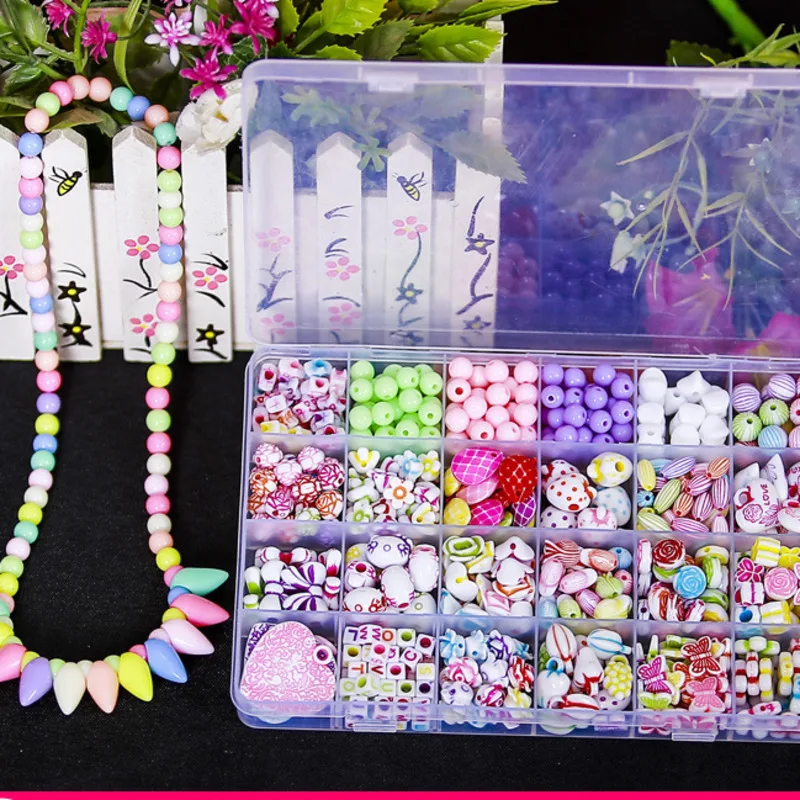 DIY Handmade Bead Toy With Accessory Set Creative Girl Jewelry Making Hair Clip Headband Hair Band Rubber Band Toy Children Gift
DIY Handmade Bead Toy With Accessory Set Creative Girl Jewelry Making Hair Clip Headband Hair Band Rubber Band Toy Children Gift