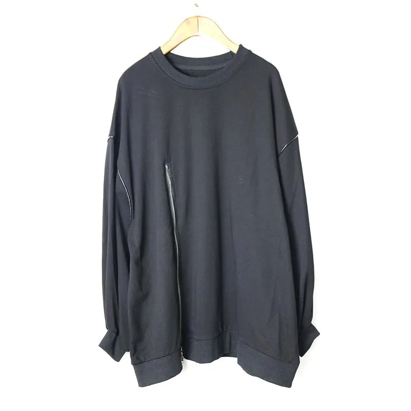 SuperAen 2021 Autumn New Design Zipper Solid Loose O Neck Full Pullover Sweatshirt Women 
SuperAen 2021 Autumn New Design Zipper Solid Loose O Neck Full Pullover Sweatshirt Women