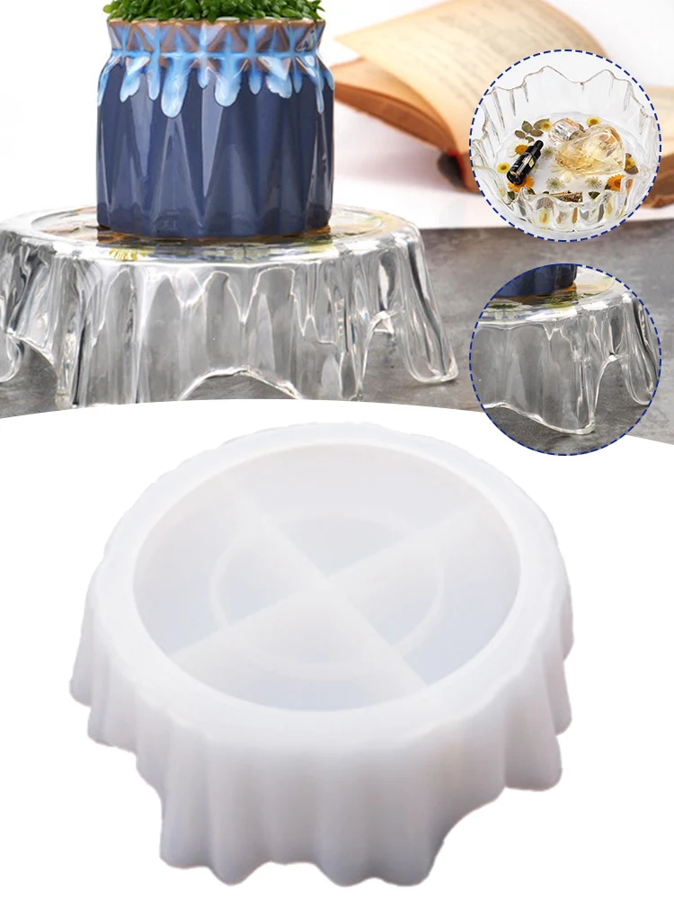 New Tray Mold Flower Pot Stand Mold Storage Stand Mold Irregular Mold For Plant Stand Storage Shelf Casting Molds Plaster Mold
New Tray Mold Flower Pot Stand Mold Storage Stand Mold Irregular Mold For Plant Stand Storage Shelf Casting Molds Plaster Mold