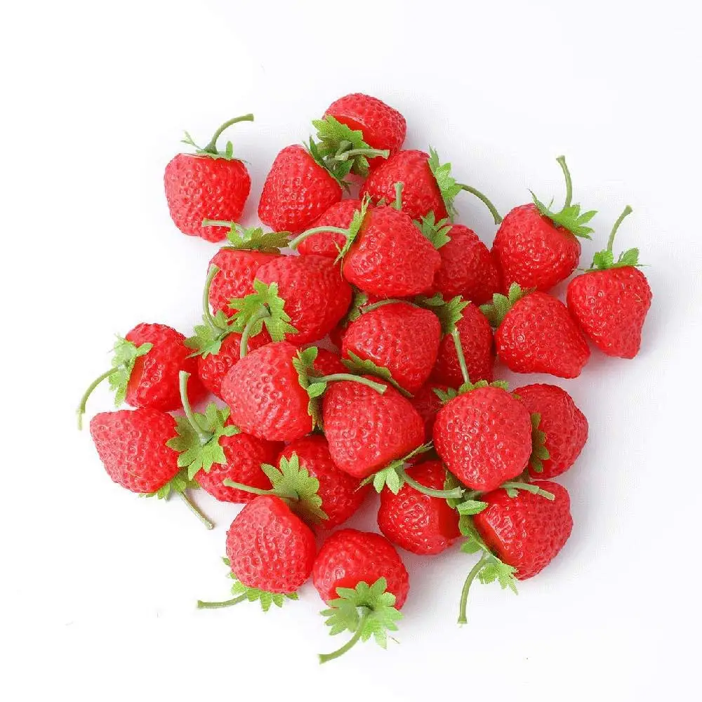 MINIFUN Artificial Strawberries 30pcs Fake Lifelike Red Strawberry Fruit for Decoration Home House Kitchen Decor
MINIFUN Artificial Strawberries 30pcs Fake Lifelike Red Strawberry Fruit for Decoration Home House Kitchen Decor