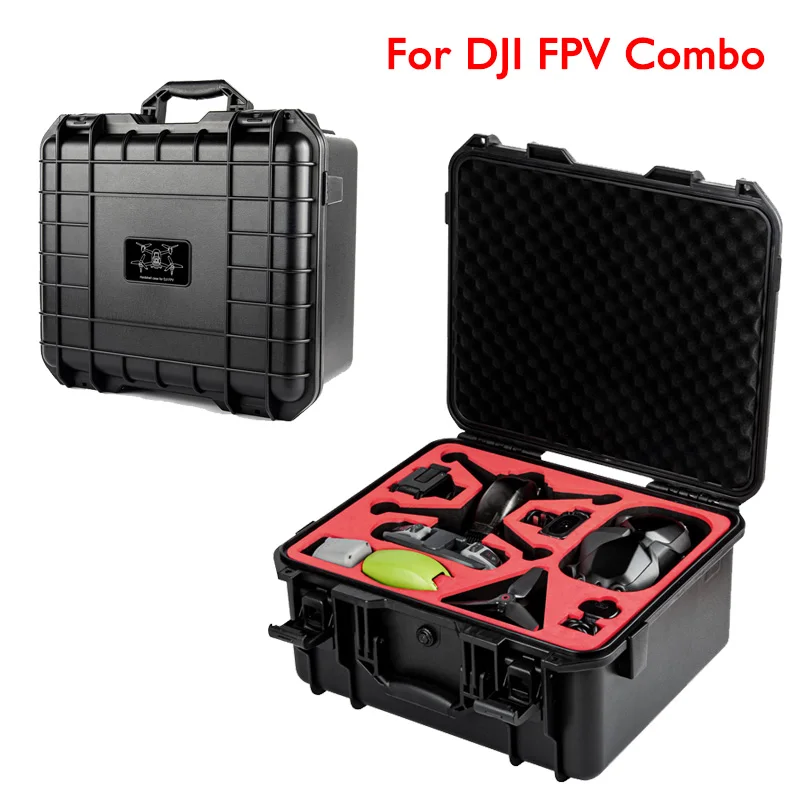 Waterproof Box For DJI FPV Combo Portable Storage Bag Anti-explosion Hard Cover Shell Carrying Case For Full Drone Accessories
Waterproof Box For DJI FPV Combo Portable Storage Bag Anti-explosion Hard Cover Shell Carrying Case For Full Drone Accessories
