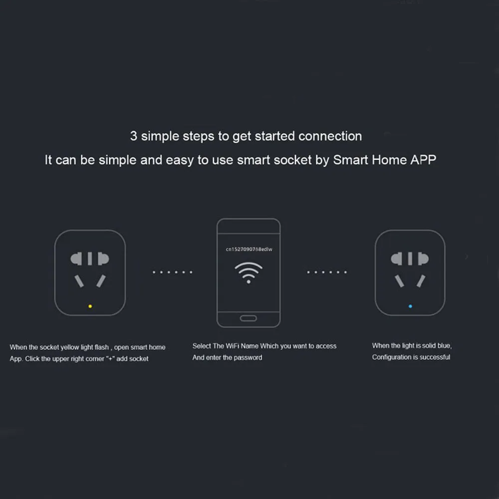 Умная розетка Xiaomi Mijia Zigbee с дистанционным управлением Wi-Fi таймером включения и