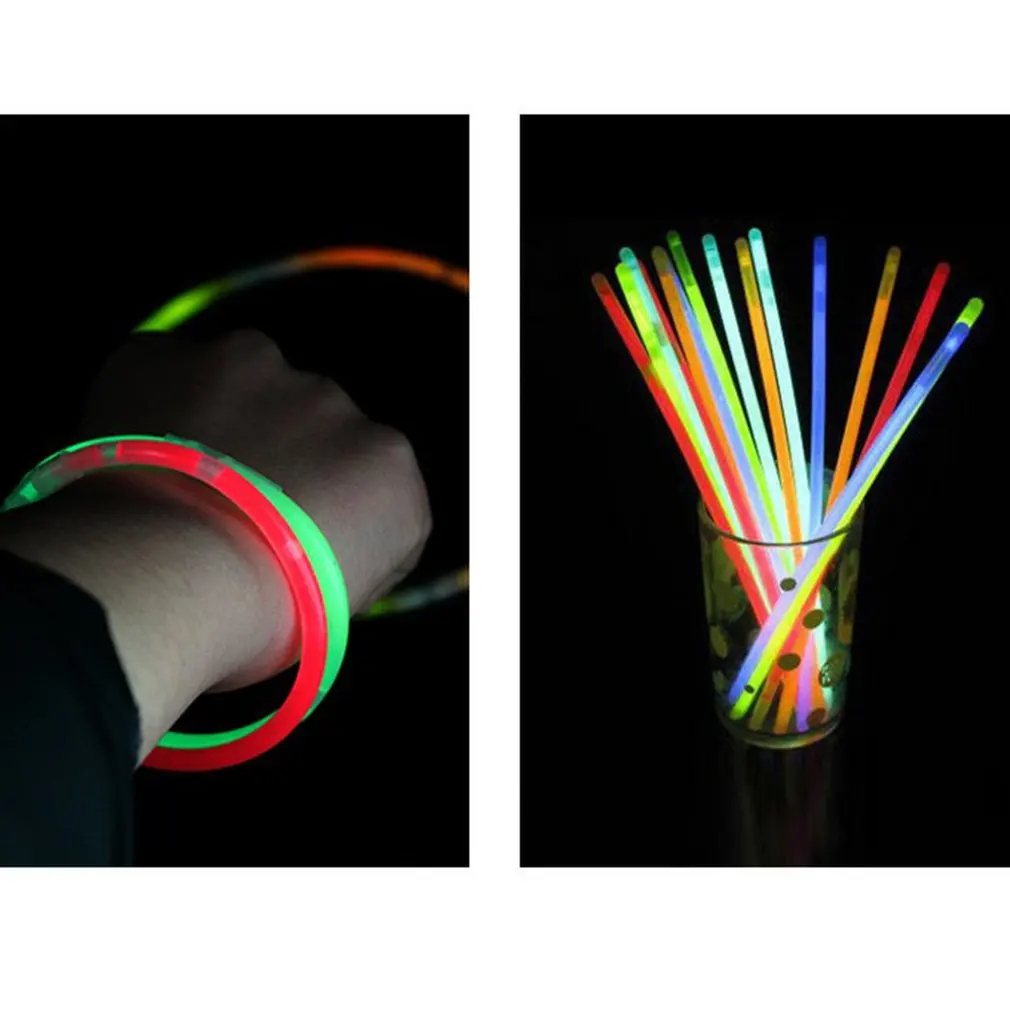100PCS Bulk Color Glow Sticks Suitable For Glow Stick Party Concert Luminous Necklaces And Bracelets Colorful Fluorescence Stick
100PCS Bulk Color Glow Sticks Suitable For Glow Stick Party Concert Luminous Necklaces And Bracelets Colorful Fluorescence Stick