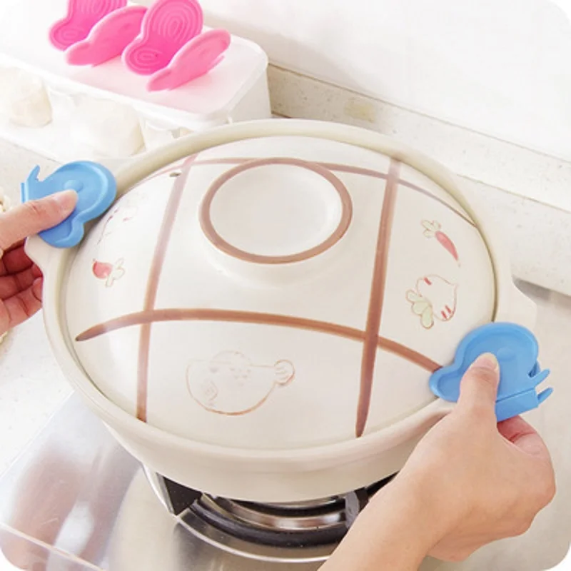1 pair of cute butterfly silicone anti-scalding device kitchen tool microwave anti-skid clip high temperature take-upplate clamp
1 pair of cute butterfly silicone anti-scalding device kitchen tool microwave anti-skid clip high temperature take-upplate clamp