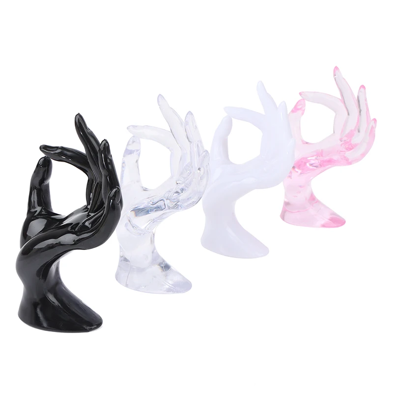 

Resin Ok Gesture Finger Glove Ring Jewelry Display Stand Home Jewelry Holder