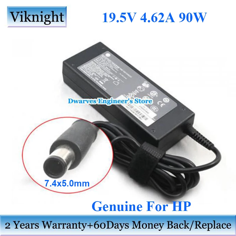 

Genuine 19.5V 4.62A 90W 7.4x5.0mm AC Power Adapter Charger For HP PAVILION G4 G6 Series 609947-001 634817-002 HQ-TRE HSTNN-LA13