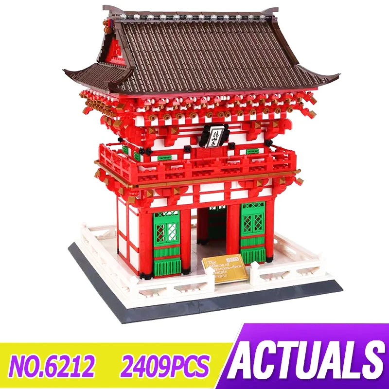 Wange 6212 2409 шт. архитектурные Блоки Модель храма Kiyomizu строительный кирпичный дом игрушки Обучающие игрушки для детей
Wange 6212 2409 шт. архитектурные Блоки Модель храма Kiyomizu строительный кирпичный дом игрушки Обучающие игрушки для детей