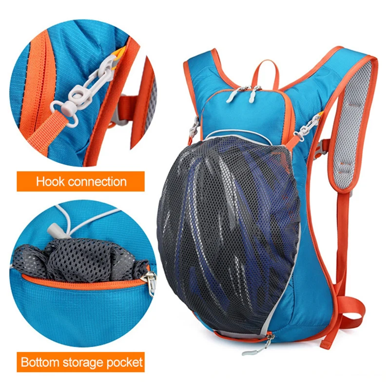 Рюкзак велосипедный ультралегкий с гидратацией, ранец для хранения шлема для занятий спортом на открытом воздухе, езды на велосипеде, бега, ... 
Рюкзак велосипедный ультралегкий с гидратацией, ранец для хранения шлема для занятий спортом на открытом воздухе, езды на велосипеде, бега, ...