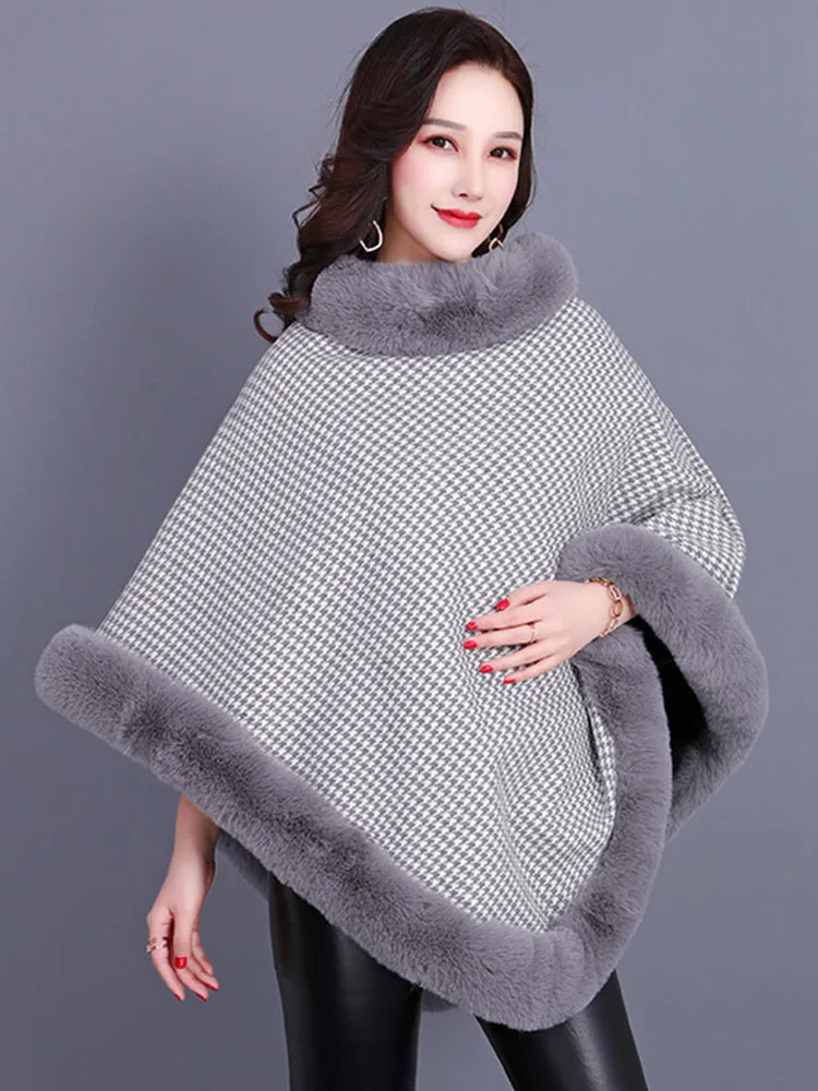 Faux Rex Rabbit Fur Poncho Winter Coat Women 2021 New Cape Fur Collar Fluffy Thick Sleeveless Super Size Teddy Jacket Elegant
Faux Rex Rabbit Fur Poncho Winter Coat Women 2021 New Cape Fur Collar Fluffy Thick Sleeveless Super Size Teddy Jacket Elegant