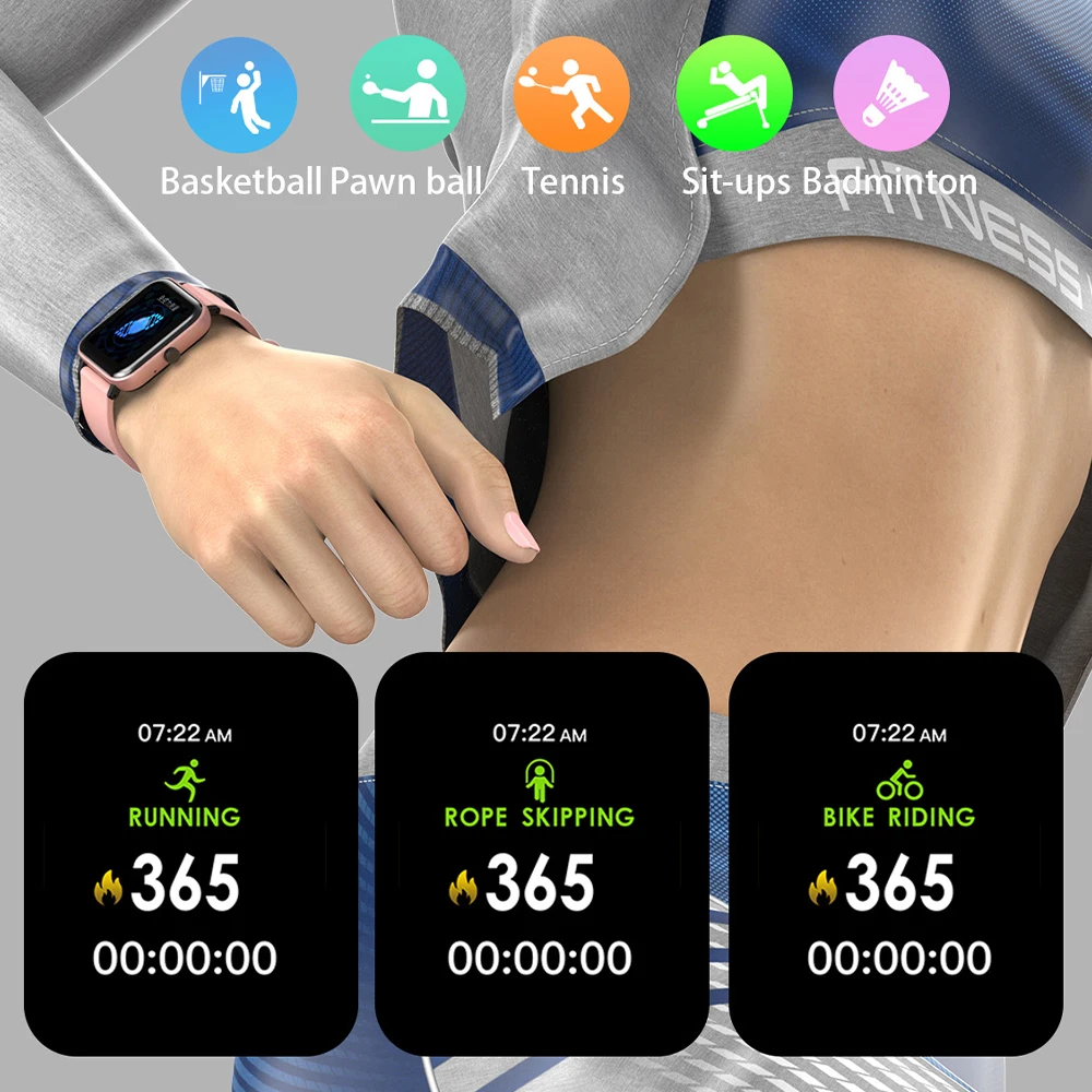 Smart Watch P8 HD Full Touch Bluetooth Call Bracelet Heart Rate Blood Pressure Smart Watch H10 Colorful Screen Oxygen Sport
Smart Watch P8 HD Full Touch Bluetooth Call Bracelet Heart Rate Blood Pressure Smart Watch H10 Colorful Screen Oxygen Sport