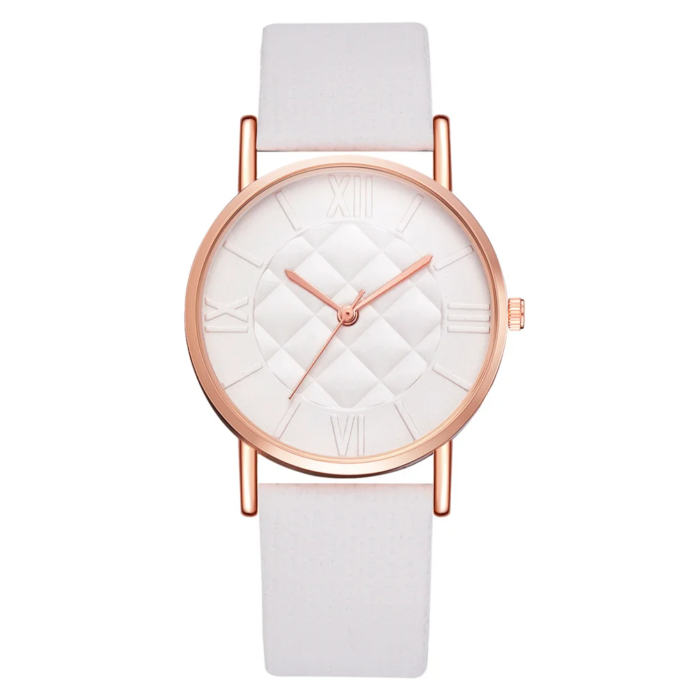 Fashion Women Leather Band Dress Quartz Wrist Watches Luxury Top Brand White Casual Ladies Wristwatch Relogio Feminino
Fashion Women Leather Band Dress Quartz Wrist Watches Luxury Top Brand White Casual Ladies Wristwatch Relogio Feminino