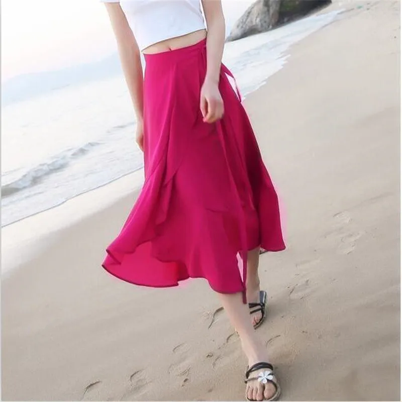 Boho Ruffles Summer Holiday Beach Skirts Women 2022 High Waist Chiffon Slim Long Skirt One Piece Split Skirt vestidos
Boho Ruffles Summer Holiday Beach Skirts Women 2022 High Waist Chiffon Slim Long Skirt One Piece Split Skirt vestidos