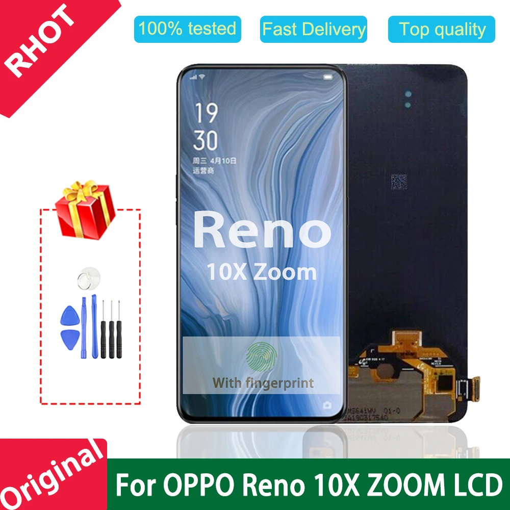 Оригинальный ЖК-дисплей Super AMOLED 6,6 дюйма для OPPO Reno 10X ZOOM LCD кодирующий преобразователь сенсорного экрана в сборе для 10x Zoom cphточно экран
Оригинальный ЖК-дисплей Super AMOLED 6,6 дюйма для OPPO Reno 10X ZOOM LCD кодирующий преобразователь сенсорного экрана в сборе для 10x Zoom cphточно экран