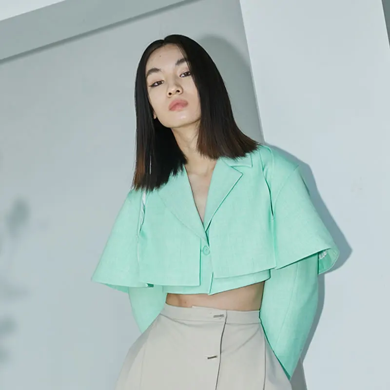 XITAO Patchwork Short Blazer Women Tide Fashion New Style Notched Collar Long Sleeve Solid Color Single Button Hollow Out ZY4752
XITAO Patchwork Short Blazer Women Tide Fashion New Style Notched Collar Long Sleeve Solid Color Single Button Hollow Out ZY4752