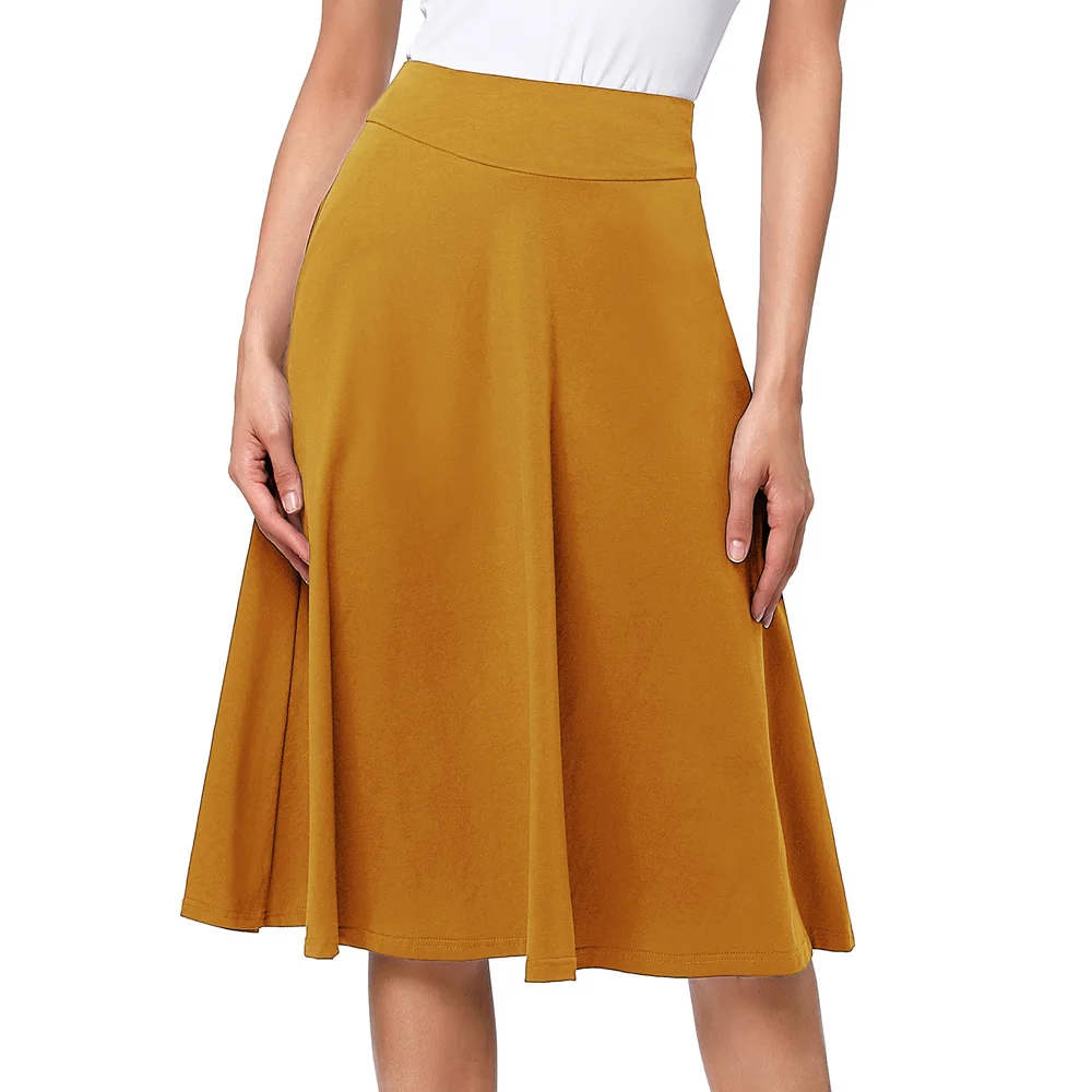 Belle Poque Women Pleated Skirt 2020 Fashion Streetwear Casual Ladies Saia Skirts High Waist Elegant | Женская одежда