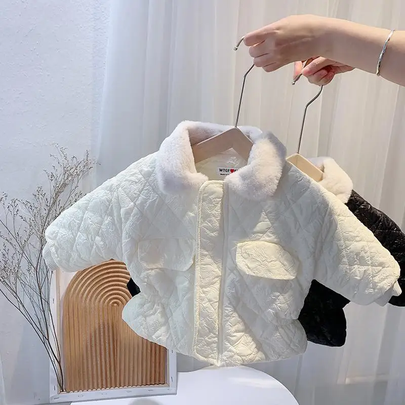 Утепленная хлопковая куртка для девочек, осень и зима 2021, детская хлопковая куртка в Корейском стиле, Модная хлопковая одежда для малышей
Утепленная хлопковая куртка для девочек, осень и зима 2021, детская хлопковая куртка в Корейском стиле, Модная хлопковая одежда для малышей