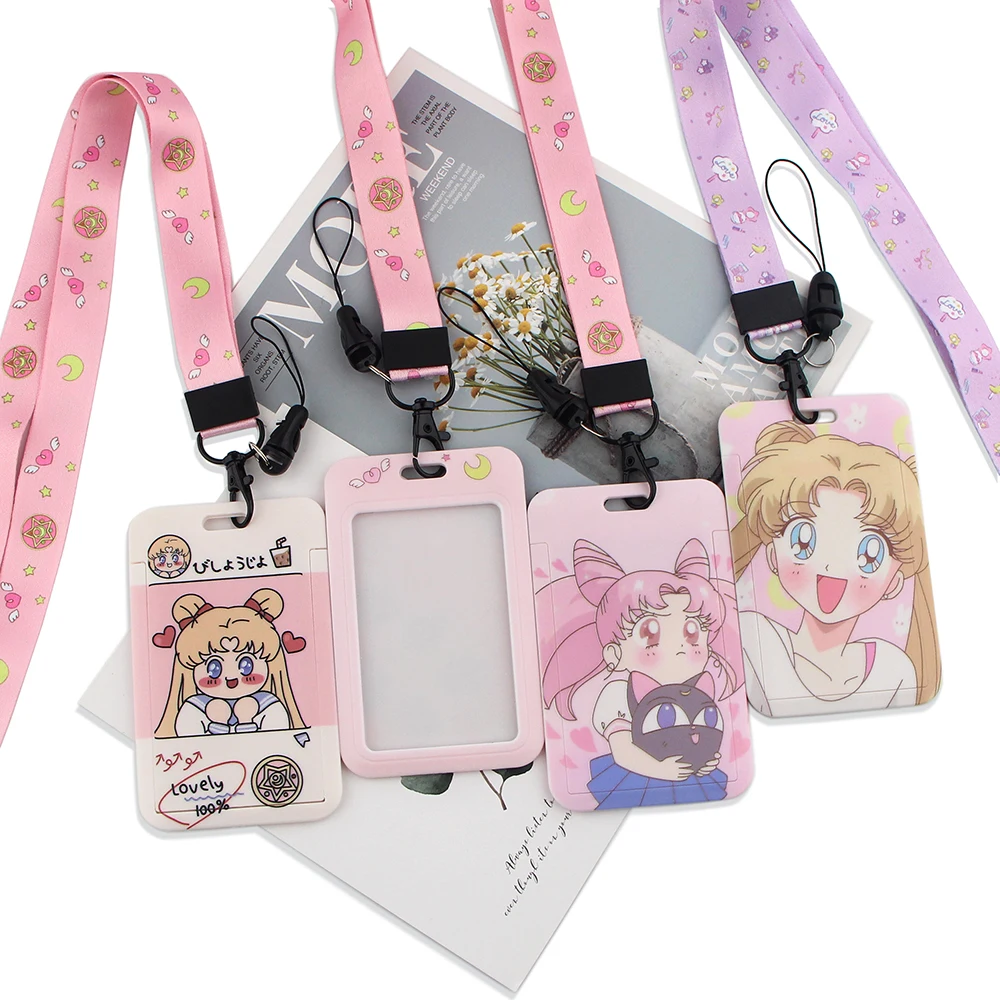 JF0003 Anime Kawaii Girls Lanyard Card Holder Student Hanging Neck Cell Phone Lanyard Badge Subway Access Card Holder
JF0003 Anime Kawaii Girls Lanyard Card Holder Student Hanging Neck Cell Phone Lanyard Badge Subway Access Card Holder