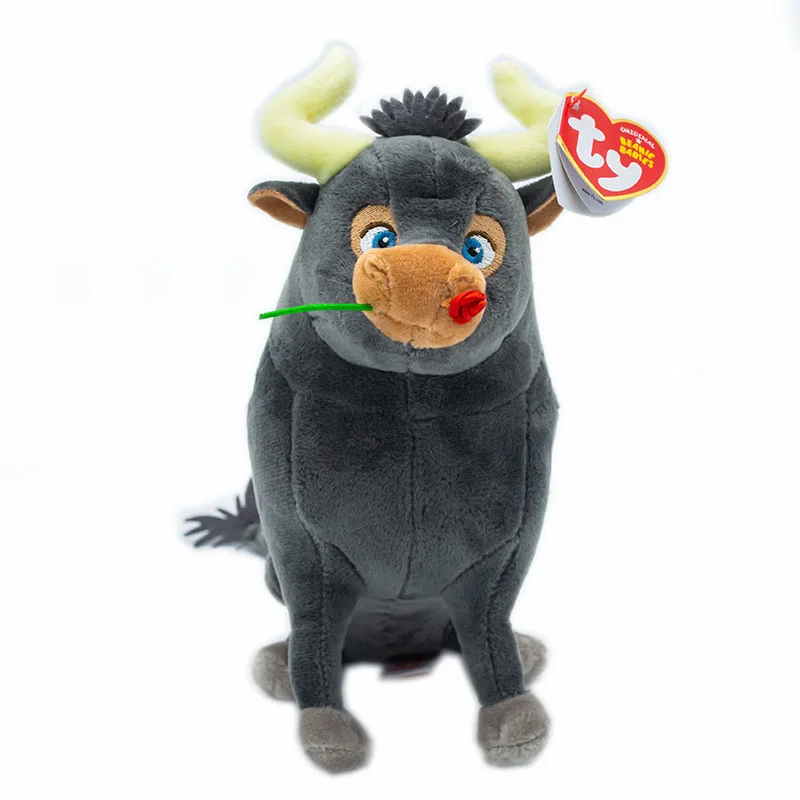 Новый 6-дюймовый 15 см Ty большие глаза мягкие горох животных Bull Приключения