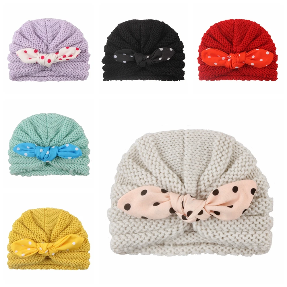17*13 CM Soft Comfortable Knitting Wool Striped Hats Cute Dots Print Bunny Ears Infant Caps Kids Hair Accessories Birthday Gifts
17*13 CM Soft Comfortable Knitting Wool Striped Hats Cute Dots Print Bunny Ears Infant Caps Kids Hair Accessories Birthday Gifts