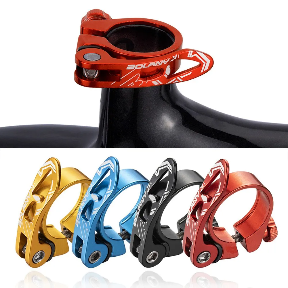 31.8 34.9mm MTB Clamp Aluminum Quick Release Fixed Gear Bike Seat Post Clamp Sitting Tube Clamps Ultralight Bike Accessories
31.8 34.9mm MTB Clamp Aluminum Quick Release Fixed Gear Bike Seat Post Clamp Sitting Tube Clamps Ultralight Bike Accessories