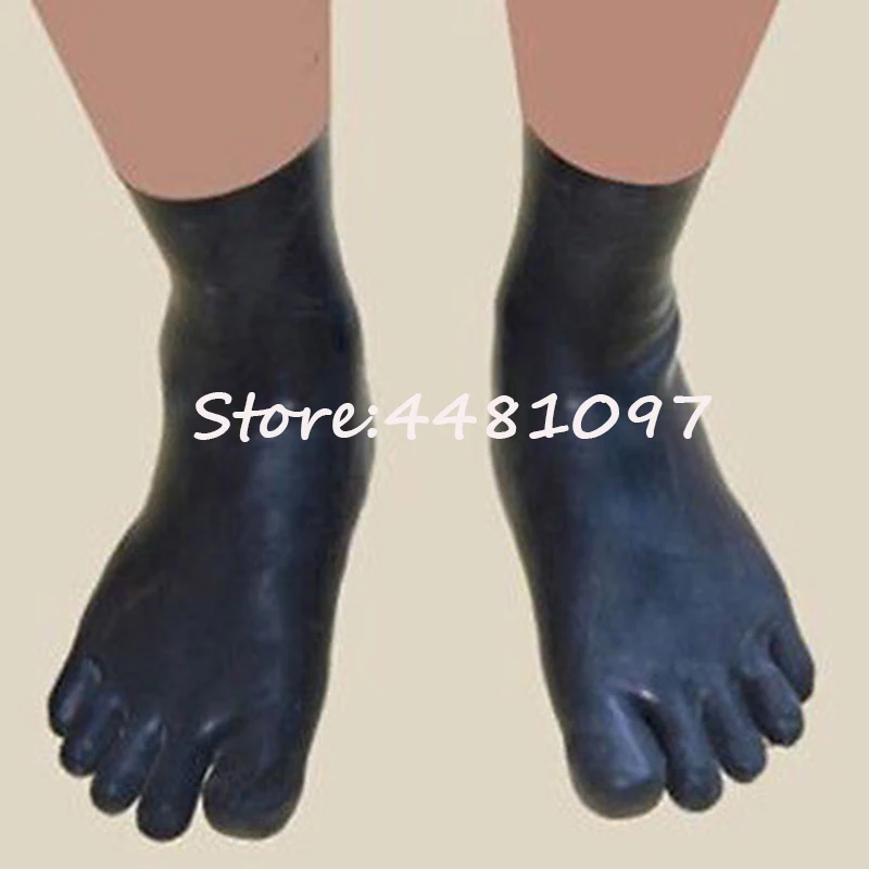Molding Latex Five Toe Short Socks Fetish Unisex Sexy Rubber Five Fingers Socks S M L Size 
Molding Latex Five Toe Short Socks Fetish Unisex Sexy Rubber Five Fingers Socks S M L Size