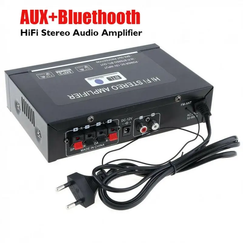 800W EU/US G30 Audio Amplifier Amplificador Digital Home Power Bluetooth Hifi Stereo Subwoofer Music Player Support Fm Tf Aux
800W EU/US G30 Audio Amplifier Amplificador Digital Home Power Bluetooth Hifi Stereo Subwoofer Music Player Support Fm Tf Aux