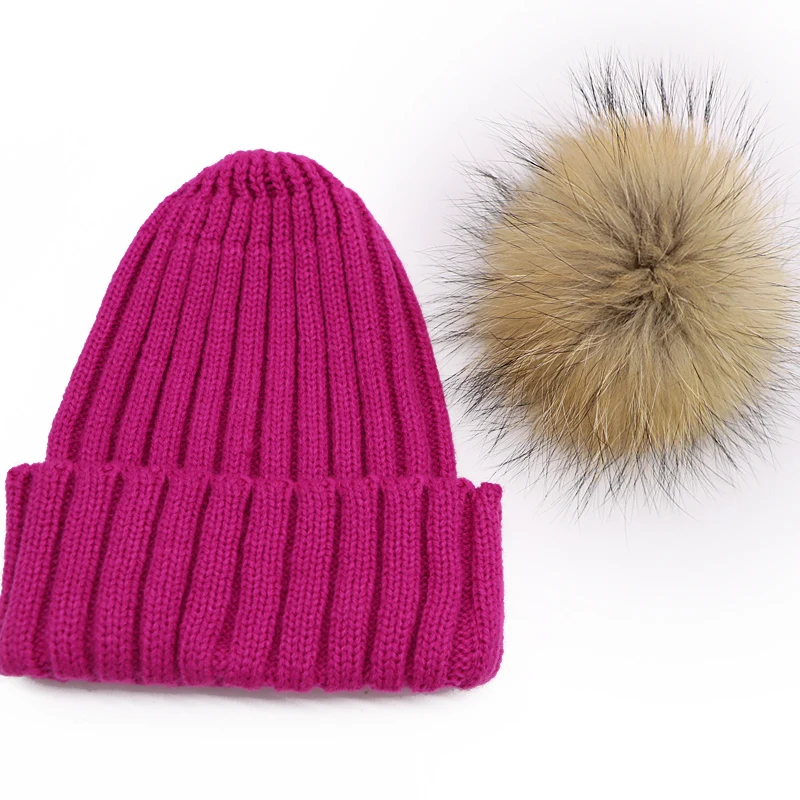 Fur Pom Poms Beanies Winter Hat Female For Women Knitted Cotton Thick Cap 2019 New Fashion Twist pattern Warm Beanie feminino
Fur Pom Poms Beanies Winter Hat Female For Women Knitted Cotton Thick Cap 2019 New Fashion Twist pattern Warm Beanie feminino