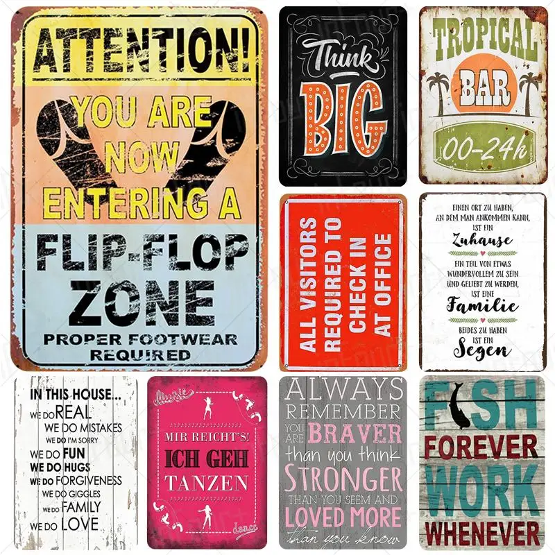 Fish Forever Work Whenever Metal Sign Plaque Metal Vintage Pub Tin Sign Wall Decor for Bar Club Tin Plates Vintage Metal Signs
Fish Forever Work Whenever Metal Sign Plaque Metal Vintage Pub Tin Sign Wall Decor for Bar Club Tin Plates Vintage Metal Signs
